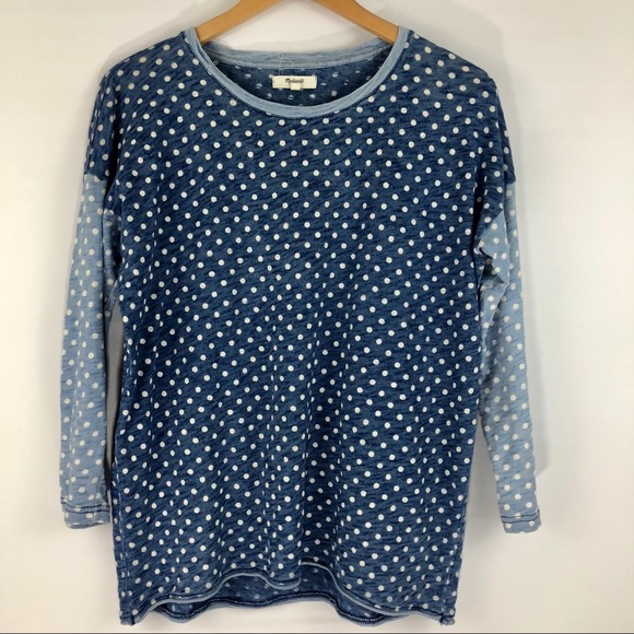 Madewell Tops - Madewell • Polka Dot Top 🌺
